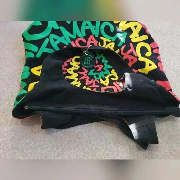 Robin Ruth JAMACA Neon Color Spiral Pattern Purse Zip Closure Shoulder L… - Picture 6 of 10